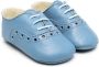 Pèpè perforated lace-up shoes Blue - Thumbnail 1