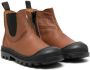 Pèpè side zip ankle boots Brown - Thumbnail 1