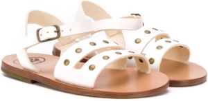 Pèpè studded open toe sandals White