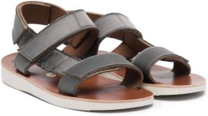 Pèpè Summer double-strap sandals Grey