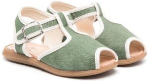 Pèpè T-bar buckle sandals Green
