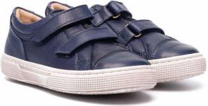Pèpè touch-strap low top sneakers Blue