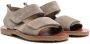 Pèpè touch-strap suede sandals Neutrals - Thumbnail 1