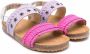 Pèpè two-tone buckled sandals Purple - Thumbnail 1