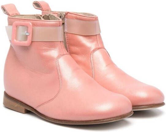 Pèpè zip-up ankle boots Pink