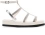 Peserico bead-embellished sandals Silver - Thumbnail 1