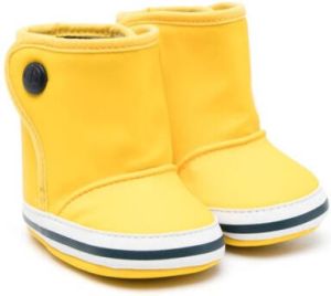 Petit Bateau ankle-fastening wellies Yellow