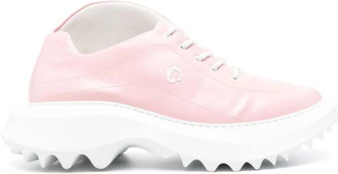 PHILEO 033 leather low-top sneakers Pink
