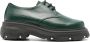 PHILEO 60mm AppleSkin™ platform Derby shoes Green - Thumbnail 1