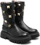 Philipp Plein 40mm studded leather boots Black - Thumbnail 1
