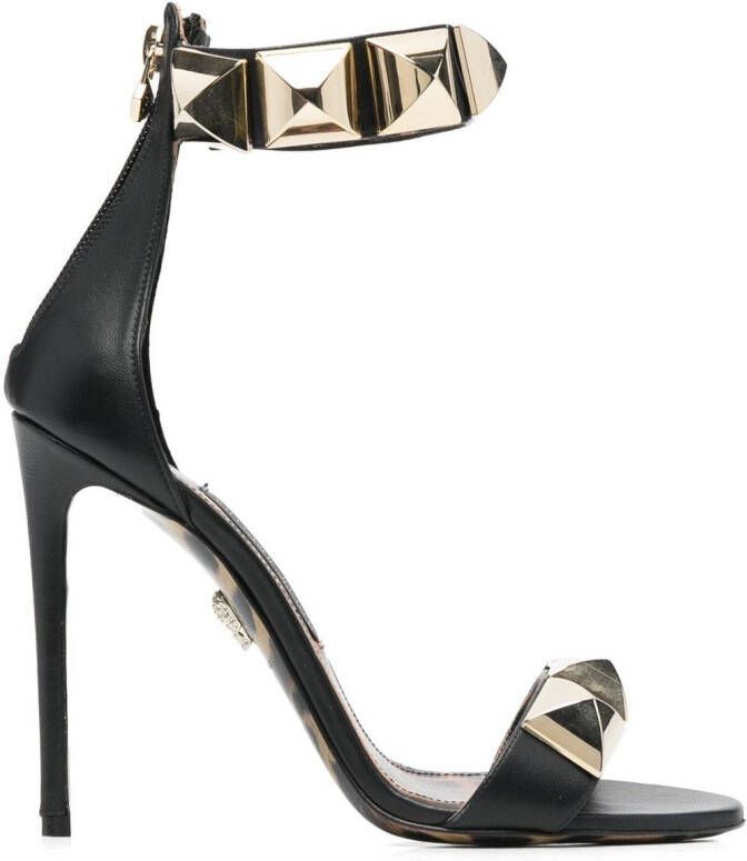 Philipp Plein Crystal 120mm stud-embellished sandals Black