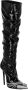 Philipp Plein crystal-embellished patent leather boots Black - Thumbnail 1