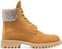Philipp Plein crystal-embellished suede boots Neutrals - Thumbnail 1