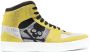 Philipp Plein Crystal Notorious high-top sneakers Yellow - Thumbnail 1