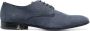 Philipp Plein Derby suede Oxford shoes Blue - Thumbnail 1