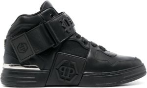 Philipp Plein Gothic Plein high-top sneakers Black