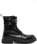 Philipp Plein Gothic Plein leather ankle boots Black - Thumbnail 1