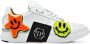 Philipp Plein graffiti-embroidered lace-up sneakers White - Thumbnail 1