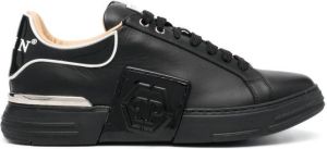 Philipp Plein hexagon-logo low-top sneakers Black