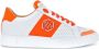 Philipp Plein Hexagon low-top faux-leather sneakers White - Thumbnail 1