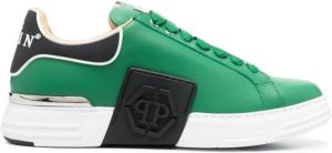 Philipp Plein Hexagon low-top sneakers Green