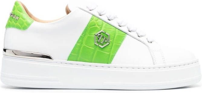 Philipp Plein Hexagon low-top sneakers White