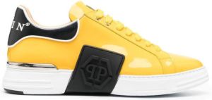 Philipp Plein Hexagon low-top sneakers Yellow