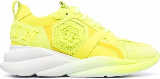 Philipp Plein Hurricane runner sneakers Yellow