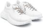 Philipp Plein Junior branded heel-counter low-top sneakers White - Thumbnail 1