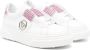 Philipp Plein Junior crystal-embellished leather sneakers White - Thumbnail 1