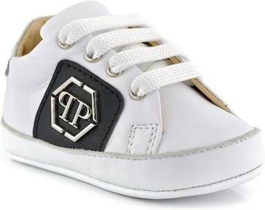 Philipp Plein Junior Hexagon low-top sneakers White