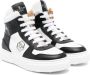 Philipp Plein Junior high-top leather sneakers White - Thumbnail 1