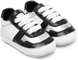 Philipp Plein Junior Newborn lace-up sneakers White
