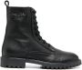Philipp Plein lace-up leather boots Black - Thumbnail 1