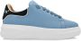 Philipp Plein leather low-top sneakers Blue - Thumbnail 1