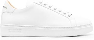 Philipp Plein leather low top sneakers White
