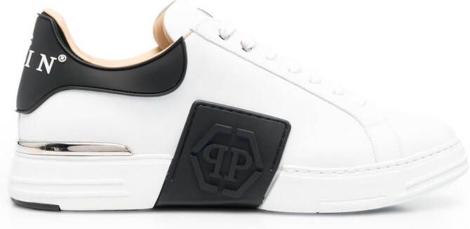 Philipp Plein Lo-top Hexagon sneakers White