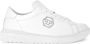 Philipp Plein logo-appliqué leather sneakers White - Thumbnail 1