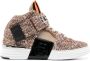 Philipp Plein logo-plaque high-top sneakers Pink - Thumbnail 1