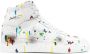 Philipp Plein painted high-top sneakers White - Thumbnail 1