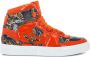 Philipp Plein Paisley high-top sneakers Orange - Thumbnail 1
