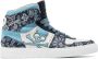 Philipp Plein paisley-print hi-top sneakers Blue - Thumbnail 1