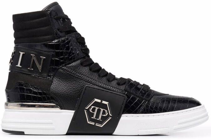 Philipp Plein Phantom hi-top sneakers Black