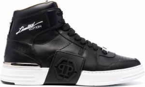 Philipp Plein Phantom kick$ high-top sneakers Black