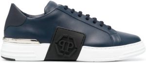 Philipp Plein Phantom Kick$ low-top sneakers Blue