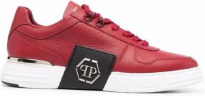 Philipp Plein Phantom Kick$ low top sneakers Red
