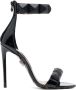 Philipp Plein rockstud embellished 115mm sandals Black - Thumbnail 1