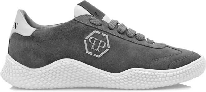 Philipp Plein Runner suede sneakers Grey