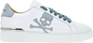 Philipp Plein Skull&Bones low-top sneakers White