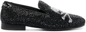 Philipp Plein Skull Bones moccasins White